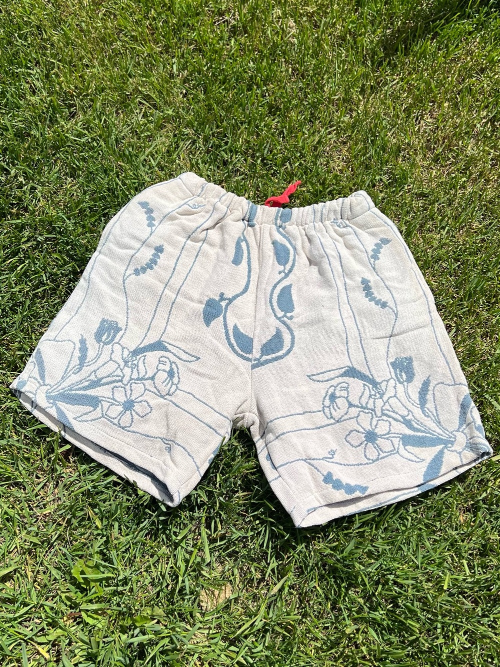 Upcycled Cotton Tapestry Shorts